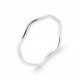 Bague alliance vague mixte en argent pas chère obrillant-bijoux