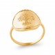 Bague en plaqué or arbre de vie pas chère Obrillant-bijoux