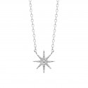 Collier argent pendentif étoile