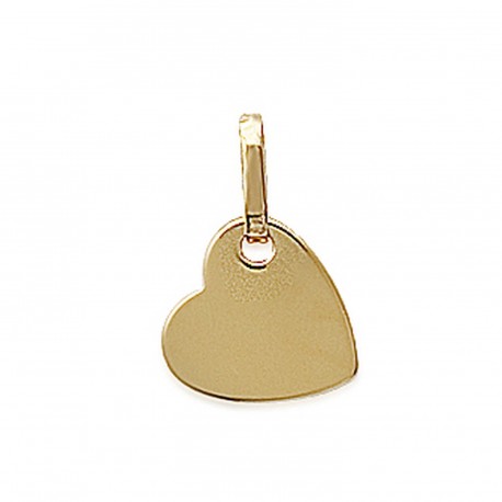 Pendentif plaqué or cœur st valentin pas cher obrillant-bijoux