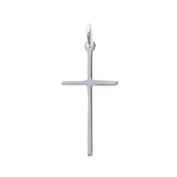 Pendentif grande croix en argent pas chère obrillant-bijoux