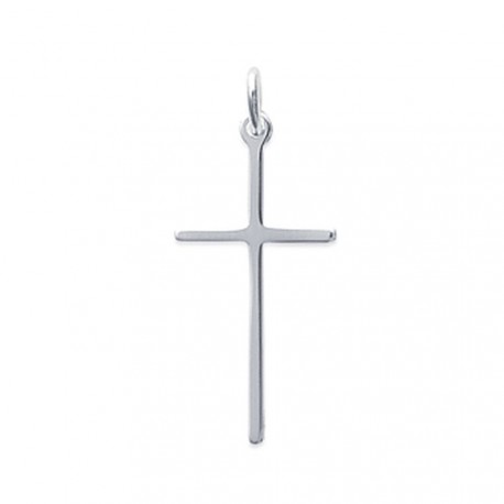 Pendentif grande croix en argent pas chère obrillant-bijoux