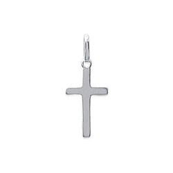 Pendentif petite crois Argent Rhodié pas chère obrillant-bijoux