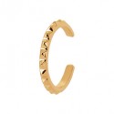 Bague d'oreilles en plaqué or petits picots