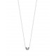 Collier enfant argent Panda en émail pas cher obrillant-bijoux