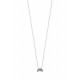 Collier enfant argent Arc en ciel en émail pas cher obrillant-bijoux
