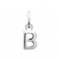Pendentif lettre B initiale en Argent pas cher obrillant-bijoux