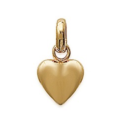 Pendentif cœur pas cher st valentin obrillant-bijoux